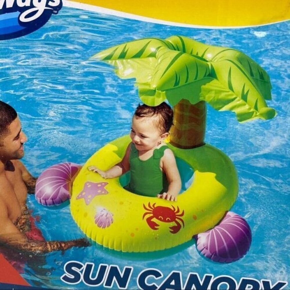 Sun Canopy Baby Boat Inflatable Float NEW - Picture 5 of 10